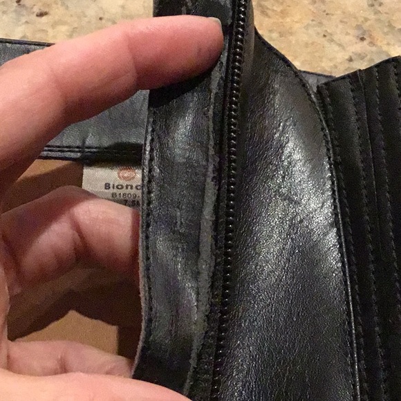 Blondo Aqua Protect Black Tall Leather Riding Boots - Picture 16 of 16